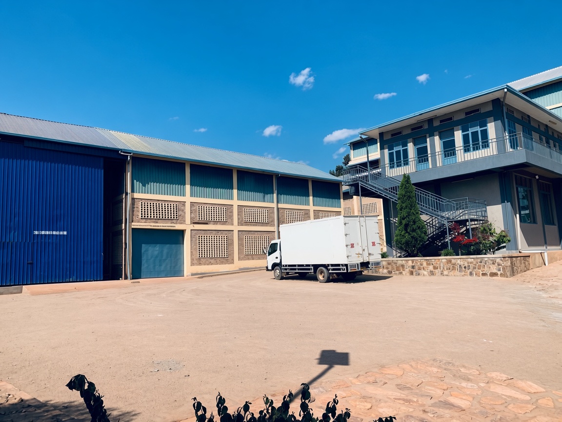 Maize flour facility exterior